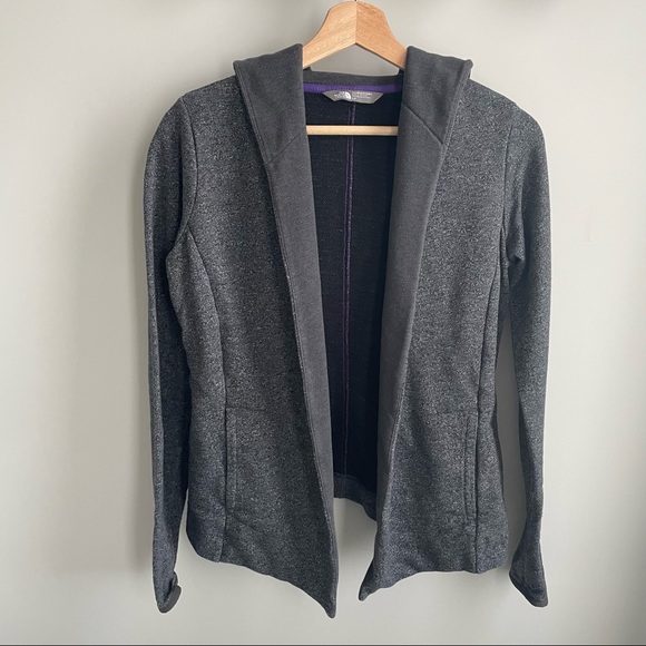 The North Face Harmony Park Wrap hoodie, dark grey - Picture 2 of 4